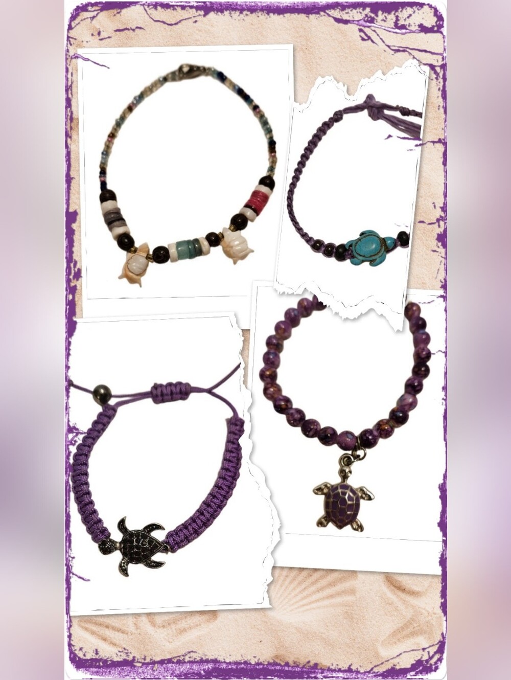 Turtle Charm Bracelet Bundle